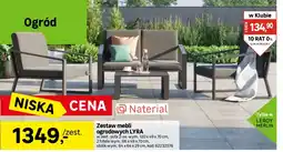 Leroy Merlin Zestaw mebli ogrodowych oferta