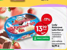 Żabka Lody Koral oferta