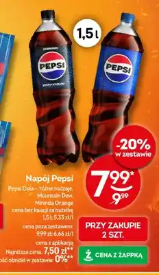 Żabka Napój gazowany Pepsi Cola oferta