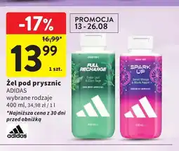 Intermarche Żel pod prysznic Adidas Full Recharge oferta