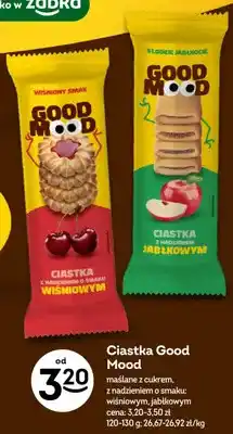 Żabka Ciastka Good Mood z nadzieniem o smaku wiśniowym oferta