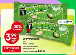 Żabka Lody Palionek kiwi oferta
