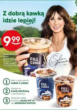 Żabka Zestaw kawa na ciepło lub espresso doppio + kubek z lodem Fill & Chill oferta