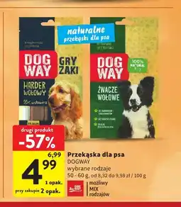 Intermarche Przekąska dla psa Dogway oferta