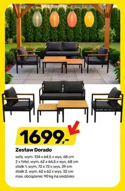 Bricomarche Zestaw mebli ogrodowych Dorado oferta