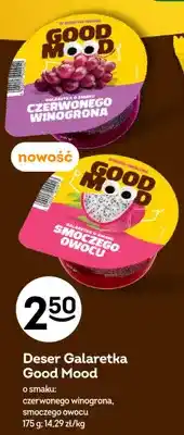 Żabka Deser Galaretka Good Mood o smaku smoczego owocu oferta