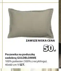 JYSK Poszewka na poduszkę ozdobną Guldblomme oferta