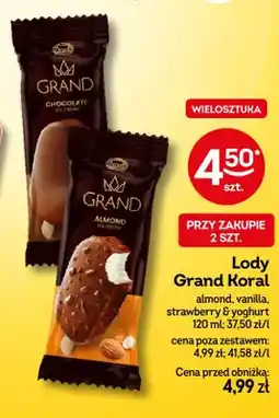 Żabka Lody Grand almond oferta
