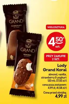Żabka Lody Grand almond oferta
