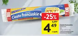 Intermarche Ciasto francuskie Henglein XXL oferta