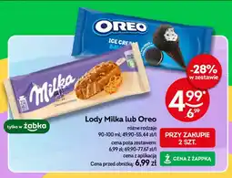 Żabka Lody Oreo Ice Cream Cone oferta