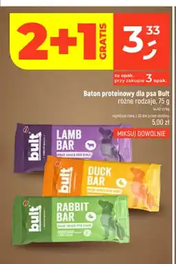 Dealz Baton proteinowy dla psa Bult Lamb Bar oferta