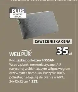 JYSK Poduszka podróżna FOSSAN Wellpur oferta