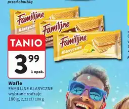 Intermarche Wafle Familijne Klasyczne oferta