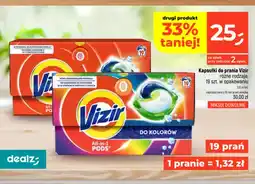 Dealz Kapsułki do prania Vizir All-in-1 Pods do Kolorów oferta