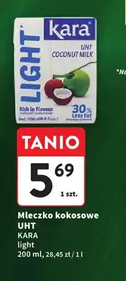 Intermarche Mleczko kokosowe UHT Kara light oferta