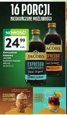 Intermarche Koncentrat kawowy Jacobs Espresso Concentrate Black Original oferta