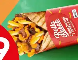 Żabka Kebab Rollo z wołowiną i frytkami oferta