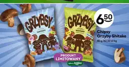 Żabka Chipsy Grzyby Shiitake z solą morską Grzybsy oferta