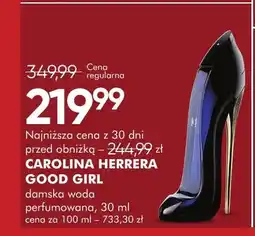 SuperPharm Woda perfumowana damska Carolina Herrera Good Girl oferta