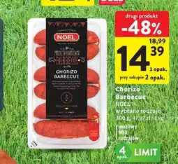 Intermarche Chorizo Barbecue Noel oferta