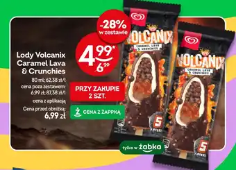 Żabka Lody Volcanix oferta