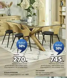 JYSK Krzesło Hvidovre oferta