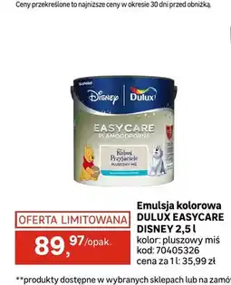 Leroy Merlin Farba Dulux Easycare Disney pluszowy miś oferta
