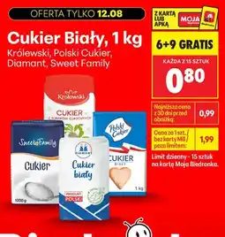 Biedronka Cukier biały Królewski oferta