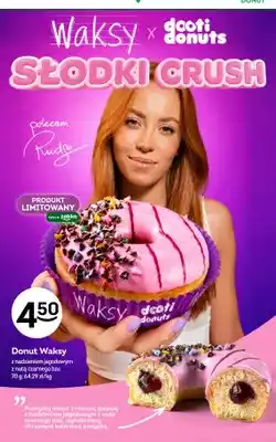 Żabka Donut Dooti Donuts Waksy z nadzieniem jagodowym z nutą czarnego bzu oferta