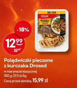 Żabka Polędwiczki pieczone z kurczaka Drosed w marynacie klasycznej oferta