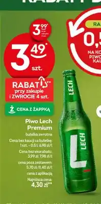Żabka Piwo Lech Premium oferta
