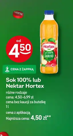 Żabka Sok Hortex oferta