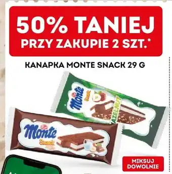 Żabka Kanapka Monte Snack Hazelnut oferta