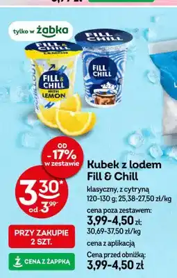 Żabka Kubek z lodem Fill & Chill klasyczny oferta