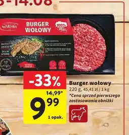 Intermarche Burger wołowy Warmia oferta