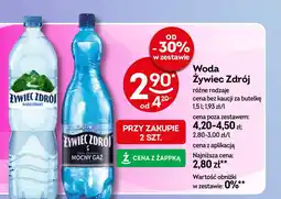 Żabka Woda mineralna Żywiec zdrój oferta