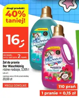 Dealz Żel do prania Der Waschkönig Universal oferta