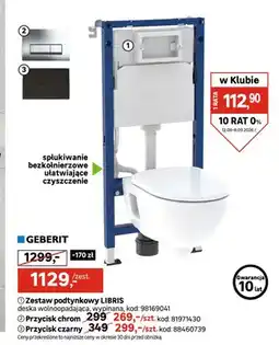 Leroy Merlin Zestaw podtynkowy Geberit Libris oferta