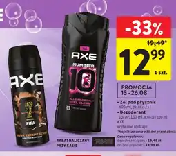 Intermarche Żel pod prysznic Axe Number 10 Feel Clean oferta