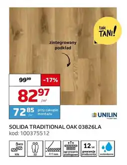 Komfort Panele winylowe Solida Traditional Oak oferta