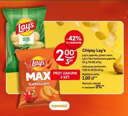 Żabka Chipsy Lay's Paprika oferta