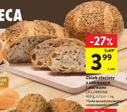 Intermarche Chleb złocisty z zakwasem i ziarnami La Lorraine oferta