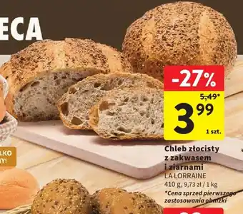 Intermarche Chleb złocisty z zakwasem i ziarnami La Lorraine oferta