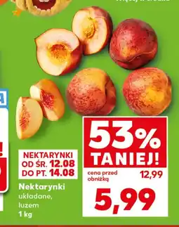 Kaufland Nektarynki oferta
