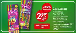 Żabka Żelki Zozole Rainbow Spaghetti oferta