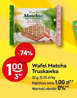 Żabka Wafel Matcha Truskawka Beyoglu Matchico oferta