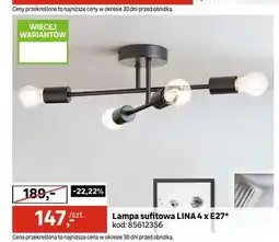 Leroy Merlin Lampa sufitowa Lina 4 x E27 oferta