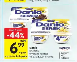 Intermarche Serek Danio Danone 4-pak oferta