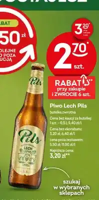 Żabka Piwo Lech Pils oferta
